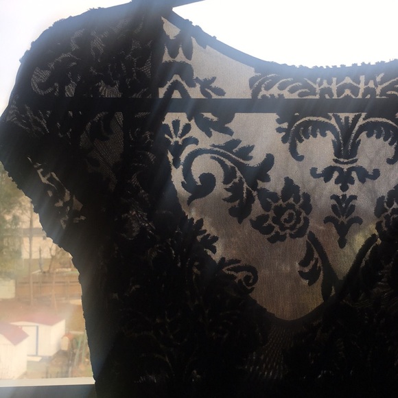 Raised Velvet Leotard - Picture 2 of 8